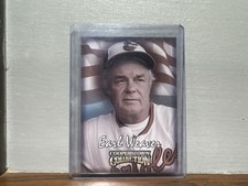 1998 Hasbro Starting Lineup Cooperstown Collection - Earl Weaver