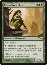 Glissa Sunseeker Mirrodin PLD Green Rare MAGIC THE GATHERING CARD ABUGames