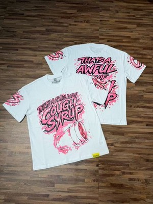 THAT'S A AWFUL LOT OF COUGH SYRUP Tshirt White & Black S-M-L-XL | eBay