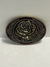 - Belt Buckle Rose Flowers Inspired Floral