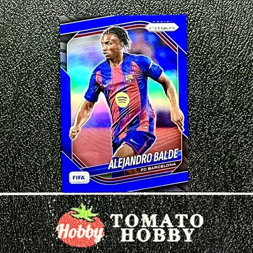 ALEJANDRO BALDE /199 BLUE REFRACTOR PANINI PRIZM FIFA 2025-26 BARCELONA