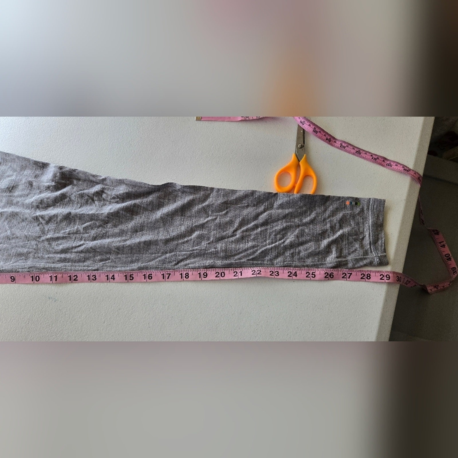 Smartwool Womens Black Base layer Gray Leggings S… - image 3