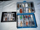 Star Wars Vintage KENNER 1977 Figure Collector's Case w/NICE CONDITION FIGURES!