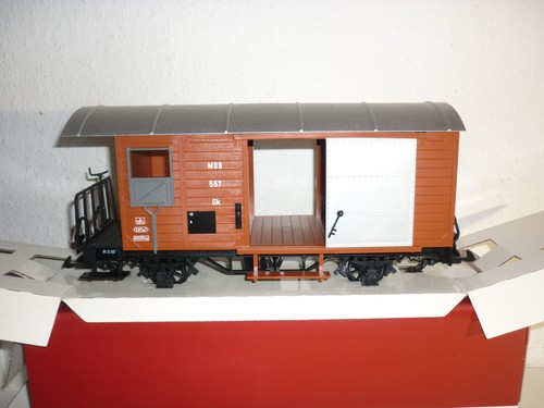 Gartenbahn Saison: LGB 4027  Güterwagen , noch Made In  Germany  , neu in OVP | Condition: Neu