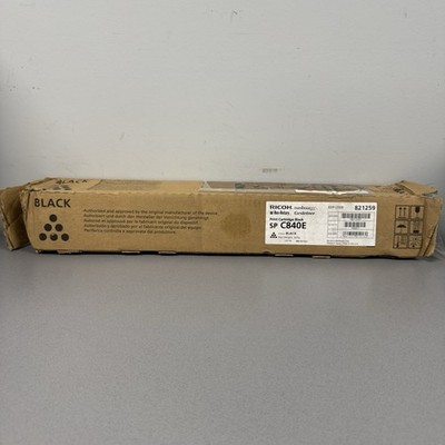 Ricoh 821259 Black Toner Cartridge for Ricoh SP C840E New Damage Box