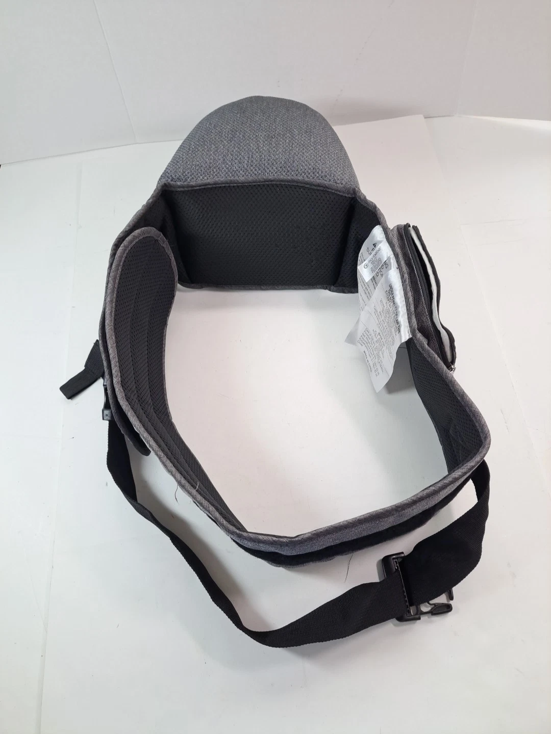 Monbebe Hip Seat Baby Carrier Adjustable Waistband Gray Color