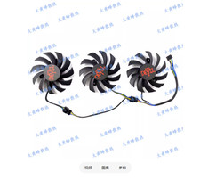 For POWERCOLOR RX480 570 Red Devil Graphics Card Cooling Fan