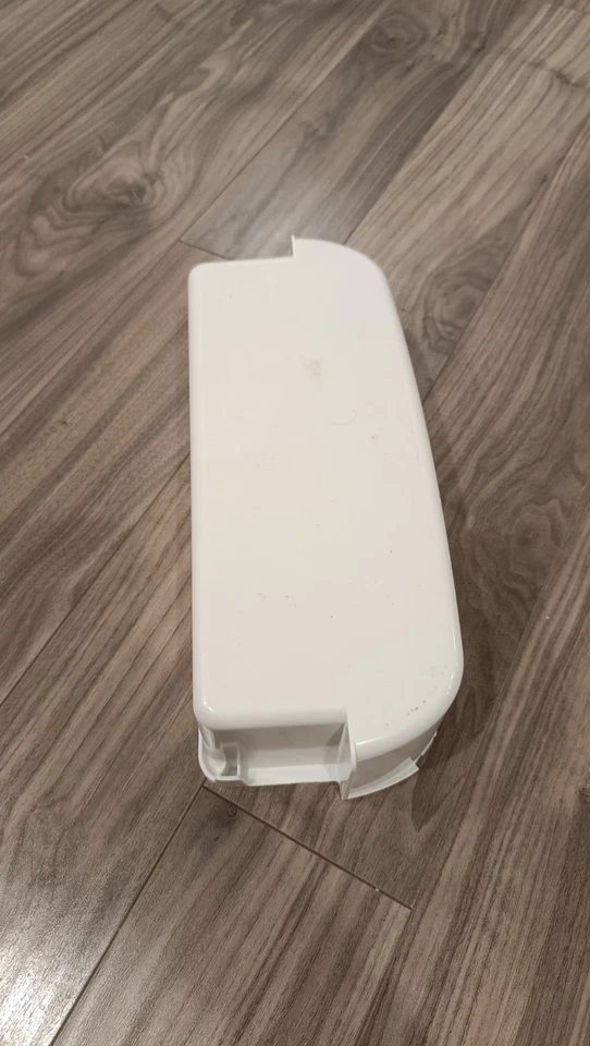 Cubo de estante para puerta de refrigerador Whirlpool - Grieta en la parte superior - Original OEM - Limpio y... Foto 3 de 4