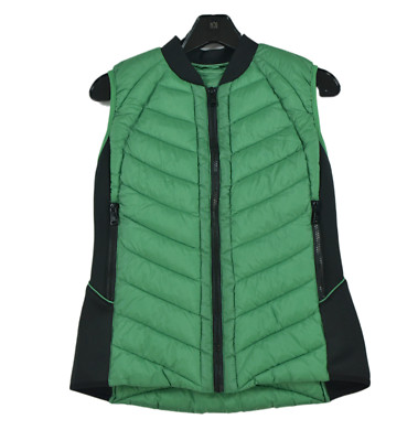 BERNARDO Vest Women's Size XS Quilted Full Zip Puffer Zip Pockets Packable