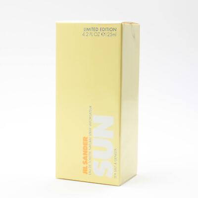Jil Sander Sun Sea Salt & Genista 125ml EdT Eau de Toilette Spray Parfüm Limite