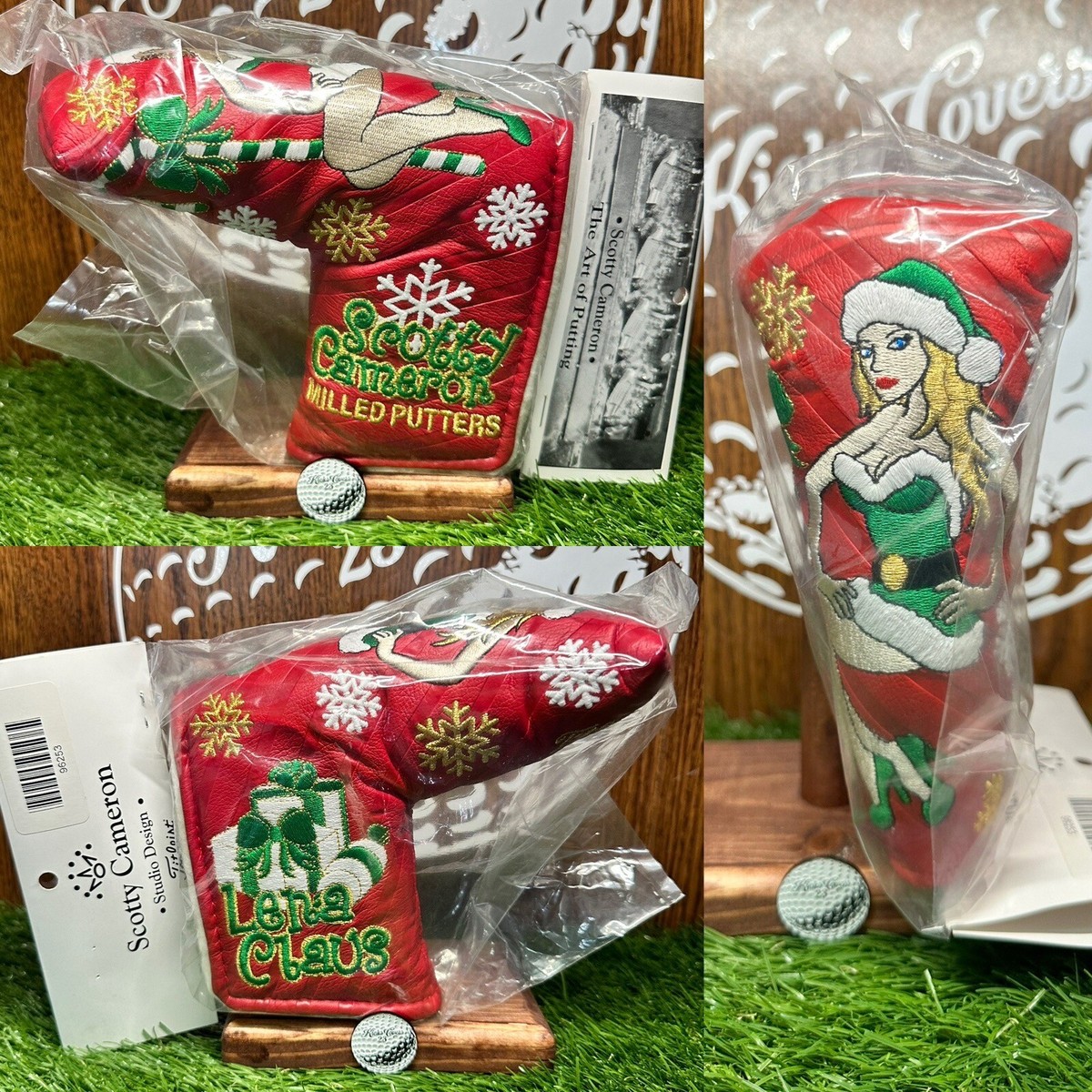 New Scotty Cameron 2009 Lena Claus Christmas Blade Putter