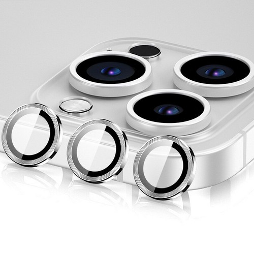 Ring Metall Kamera Linse Schutz Hartglas für iPhone 16 Pro Max 15 14 13 - Bild 19 von 24