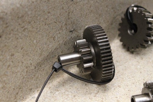 1999 Honda XR650L Starter Gears Reduction Gear Shaft 6785 S73 - Picture 5 of 6