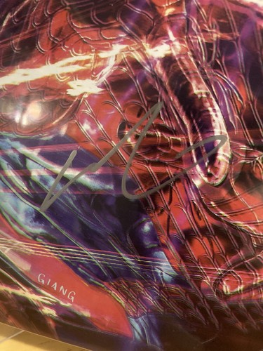 Amazing Spider-Man #19 Big Time Coleccionables Exclusivo John Giang FIRMADO Virgen - Imagen 2 de 3