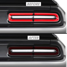 For 15-23 Dodge Challenger Tail Light Smoke Precut Vinyl Tint Overlays