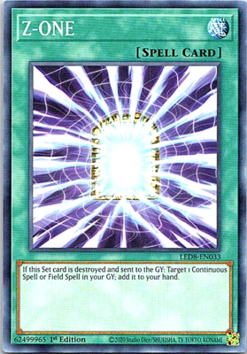 Z-One LED8-EN033 Yu-Gi-Oh! Card NM 1st Edition | eBay