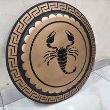 Medieval Wooden Shield 24"Heavy Shield Handmade Battle Ready Viking New Designer