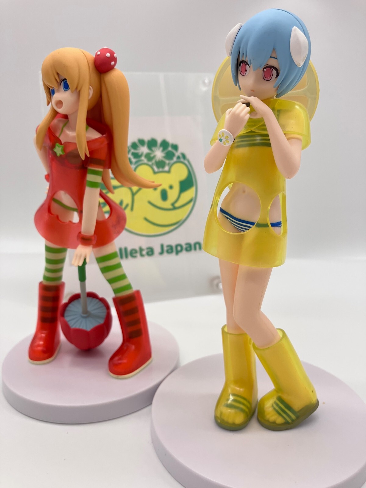Rei Asuka SEGA Neon Genesis Evangelion Fruits punch Figure Set Anime