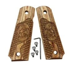 1911 Colt & Clones CUSTOM GUN GRIPS Full size fits Springfield Colt Rock Island