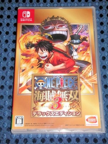 New Nintendo Switch One Piece Kaizoku Musou 3 Dx Deluxe Ed W Complete Dlc Japan Ebay