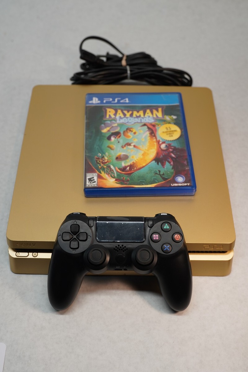 Sony PlayStation SliM 1TB Console Gold CUH-2015B Bundle