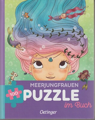 Meerjungfrauen. Puzzle im Buch. 100 Teile | Ruby van der Bogen + Notizbuch