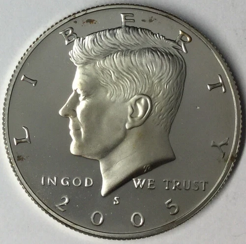 2005-S 50C Kennedy Half Dollar Proof Cameo Uncertified #