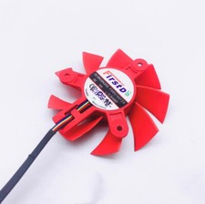 Graphics Card Fan Four Wire Temperature Controlled For AMD RX570 580 Male Parts