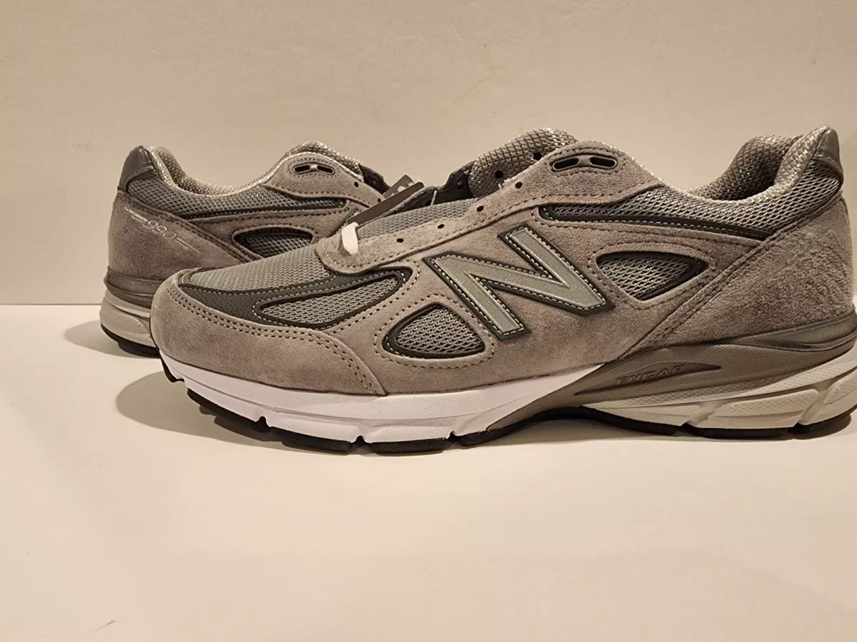 New Balance 990v4 Made in USA Grey Silver *FAST SHIP* U990GR4 Size 12