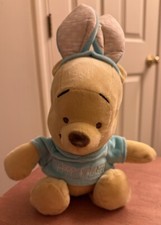Disney Baby EASTER Winnie the Pooh Plush Bunny Ears 12"