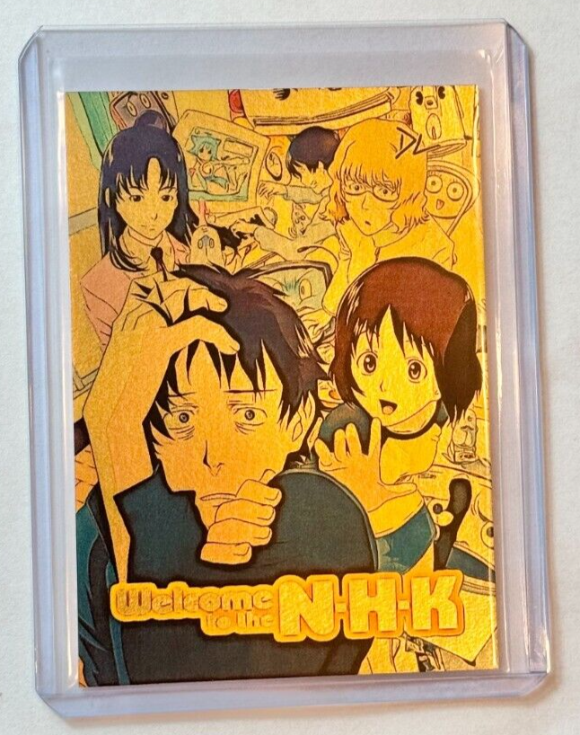 SAKANAMON HAKKOH 初回限定版 CD + DVD ポストカード Welcome To The NHK Gold Plated Artist Signed “Anime Classic