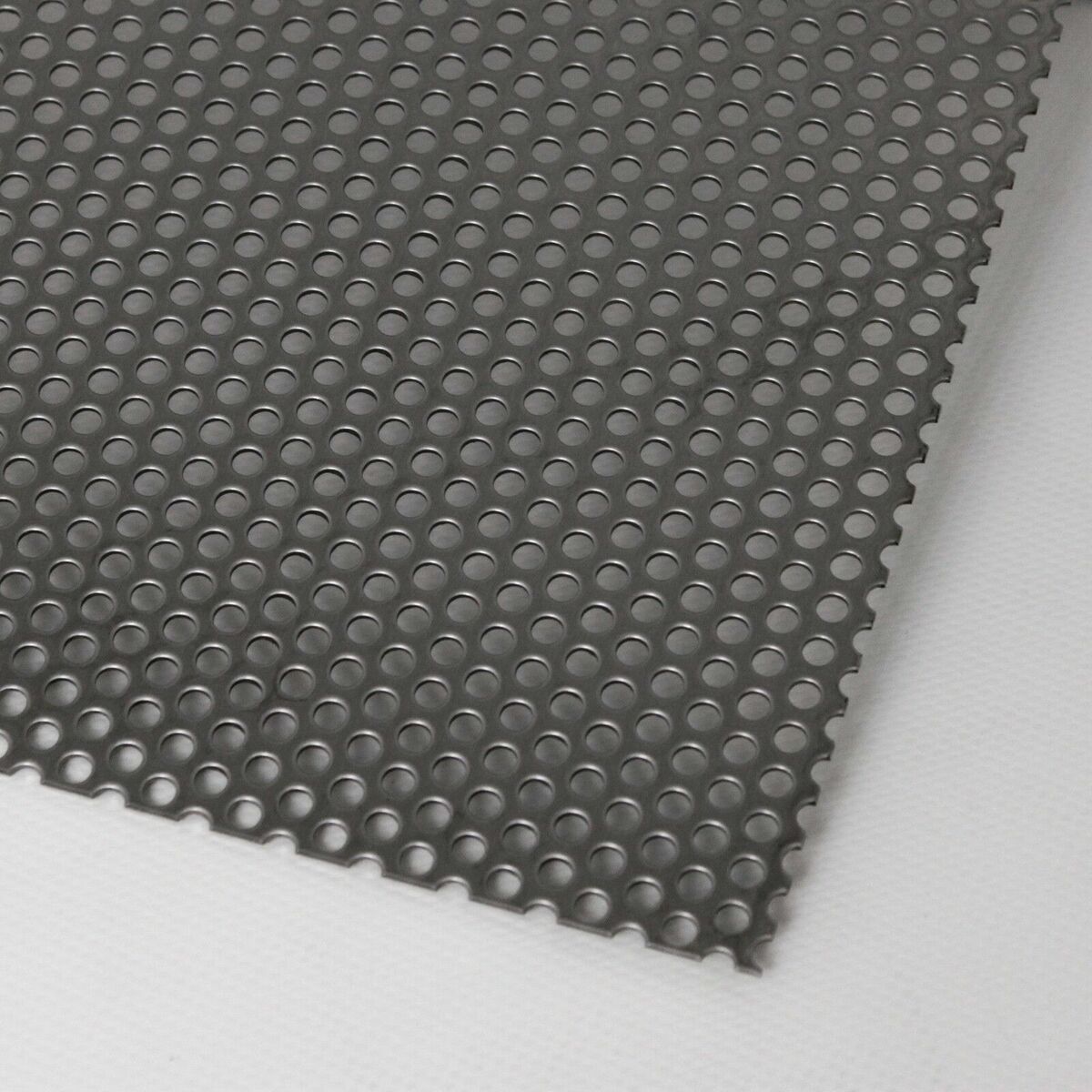 Aluminium Lochblech Rv 5-8 / 1,0mm Stärke Alu Lochblech Tafel Zuschnitt  nach Maß