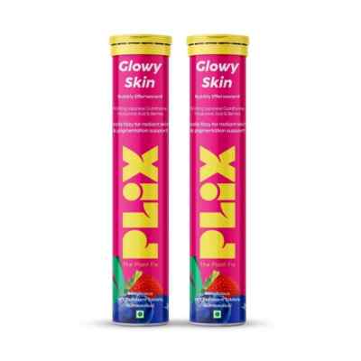 PLIX-THE PLANT FIX Glutathion Skin Glow Brausetabletten - 30 Tab 2er Pack