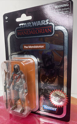 Star Wars The Mandalorian CARBONIZED Graphite Vintage Collection Kenner Figure