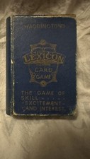 Vintage Waddingtons Lexicon Game Complete Free UK P+P