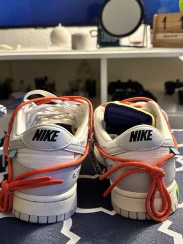 Nike Dunk Low Off-White Lot 23/50 - Mit OVP Gr. 41 (US 8) - Bild 2 von 12