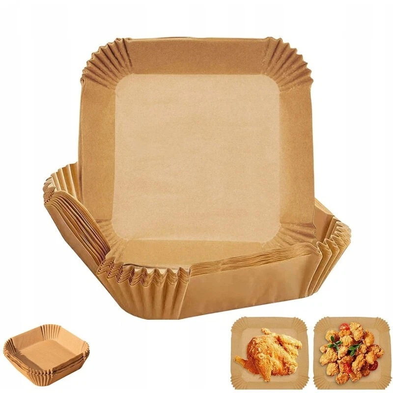 Van Der Linn Disposable Air Fryer Paper Liners Non Stick Parchment Ninja 4 Sizes - Image 4 of 4