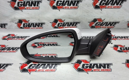 19 20 21 22 23 24 KIA FORTE LEFT DOOR MIRROR DRIVER SIDE VIEW MIRROR WHITE