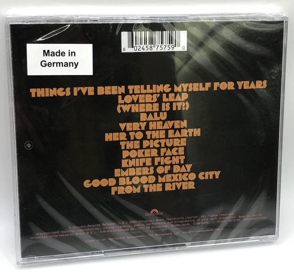 Elbow - Audio Vertigo CD Album - New Sealed - Polydor Records - Image 2 of 4