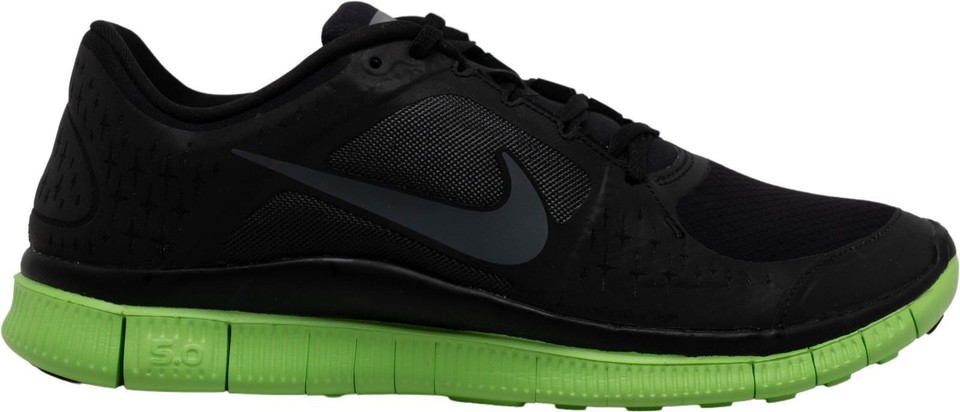 Nike Free Run 3 Neon Green and Black‎ Athletic Shoes Lace Up Men Size 11 Nike Free 3.0 Men main image 4