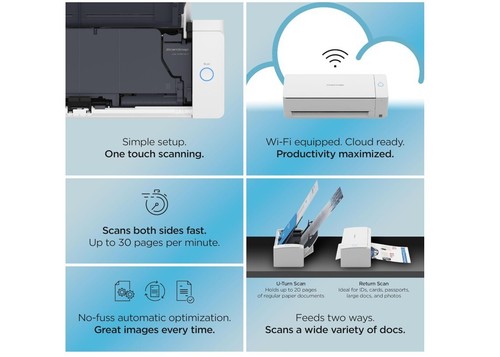 Fujitsu ScanSnap ix1300 Document Scanner - 第 2/3 張圖片