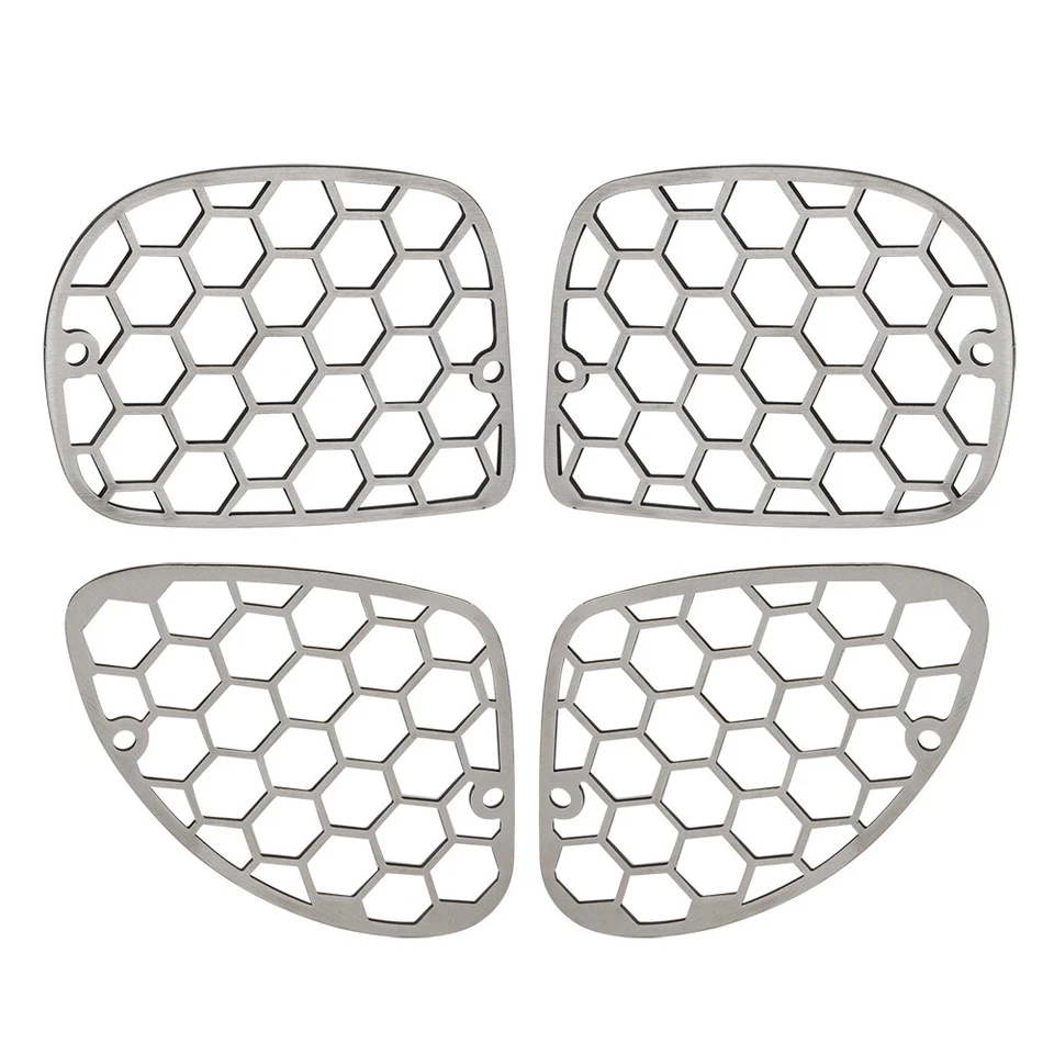 For 1998-2002 Pontiac Firebird Trans Am WS6 Fender Vent Stainless Hex Screens - Imagem 3 de 4