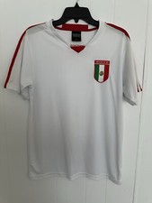 Mexico Soccer Jersey- Men’s Small White Green Red