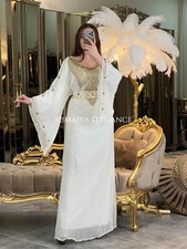 SALE New Moroccan Dubai Kaftans Farasha Abaya Dress Very Fancy Long Gown SE 1021
