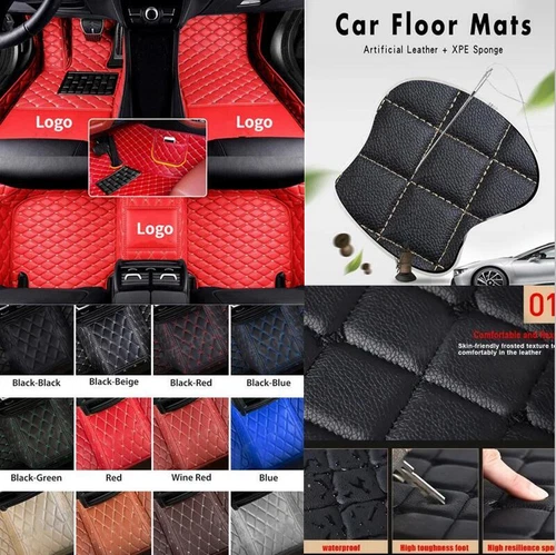 For Lexus ES Series Car Floor Mats Carpets All Weather Floor Liners Waterproof - Bild 35 von 36