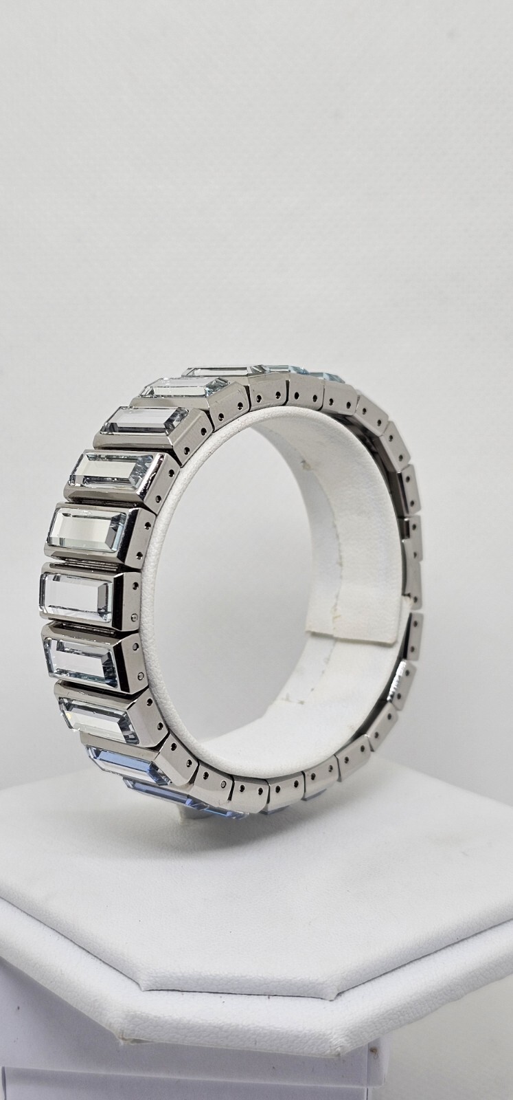 Retired Swarovski  Rectangular Crystal bracelet - image 6