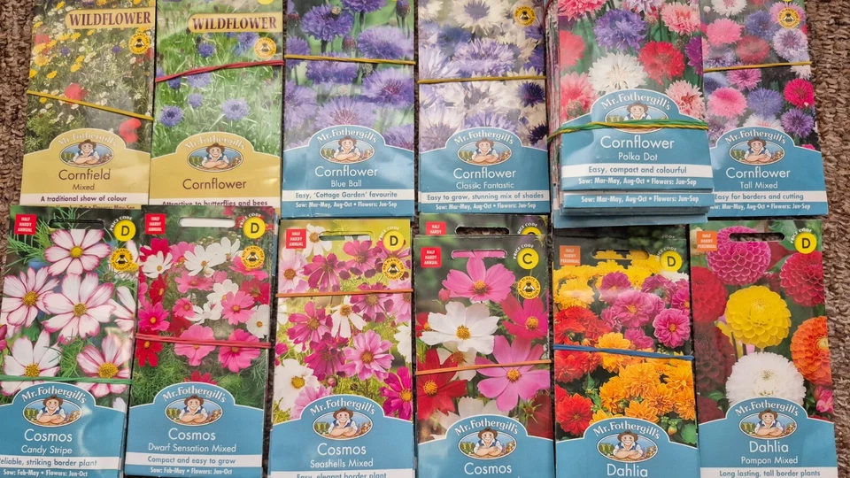Mixed Job Lots of Mr Fothergill's FLOWER Seeds - 2025 SOW BY DATES - Image 3 of 4