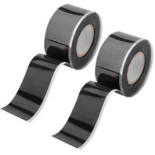 2 Rolls Grip Tape, 1IN X 10FT Grip Tape for Handles, Silicone Rubber Wrap for Pu