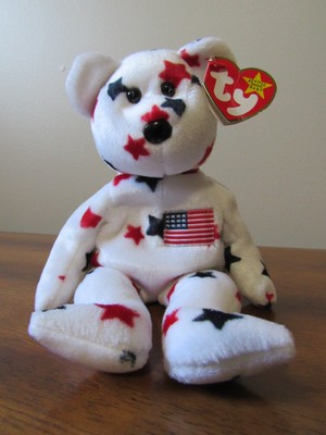 glory the bear beanie baby