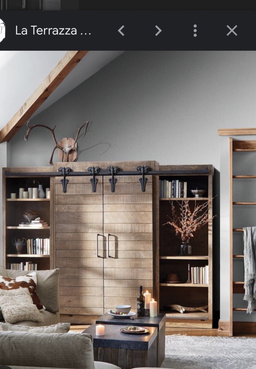 ARHAUS Baumann Solid Oak Media Wall Unit